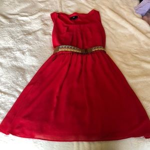iZ Byer Red dress with belt